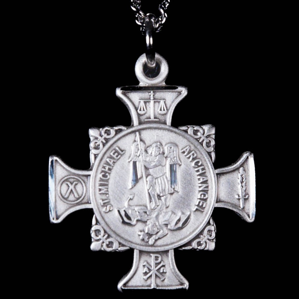 Saint Michael Maltese Cross