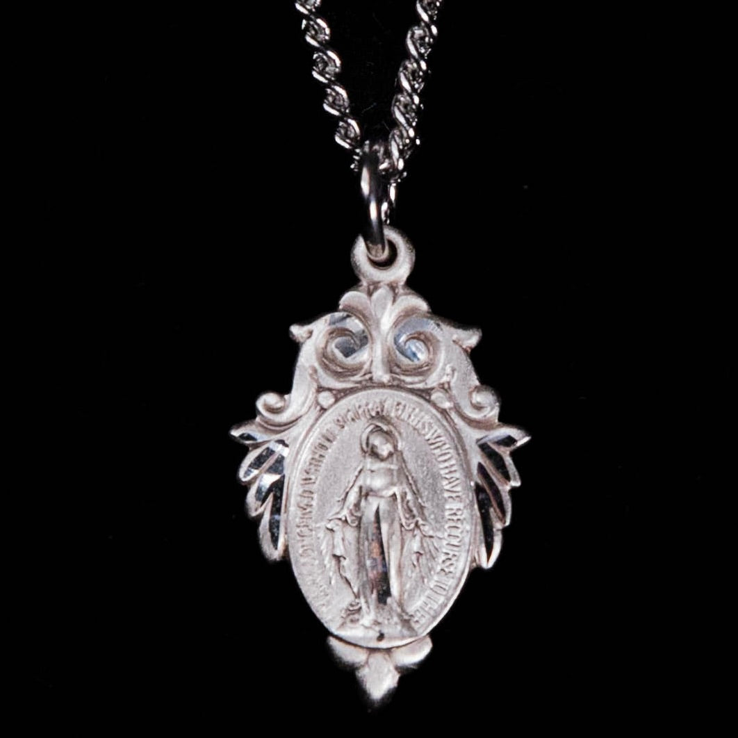 baroque Pointed Miraculous Medal