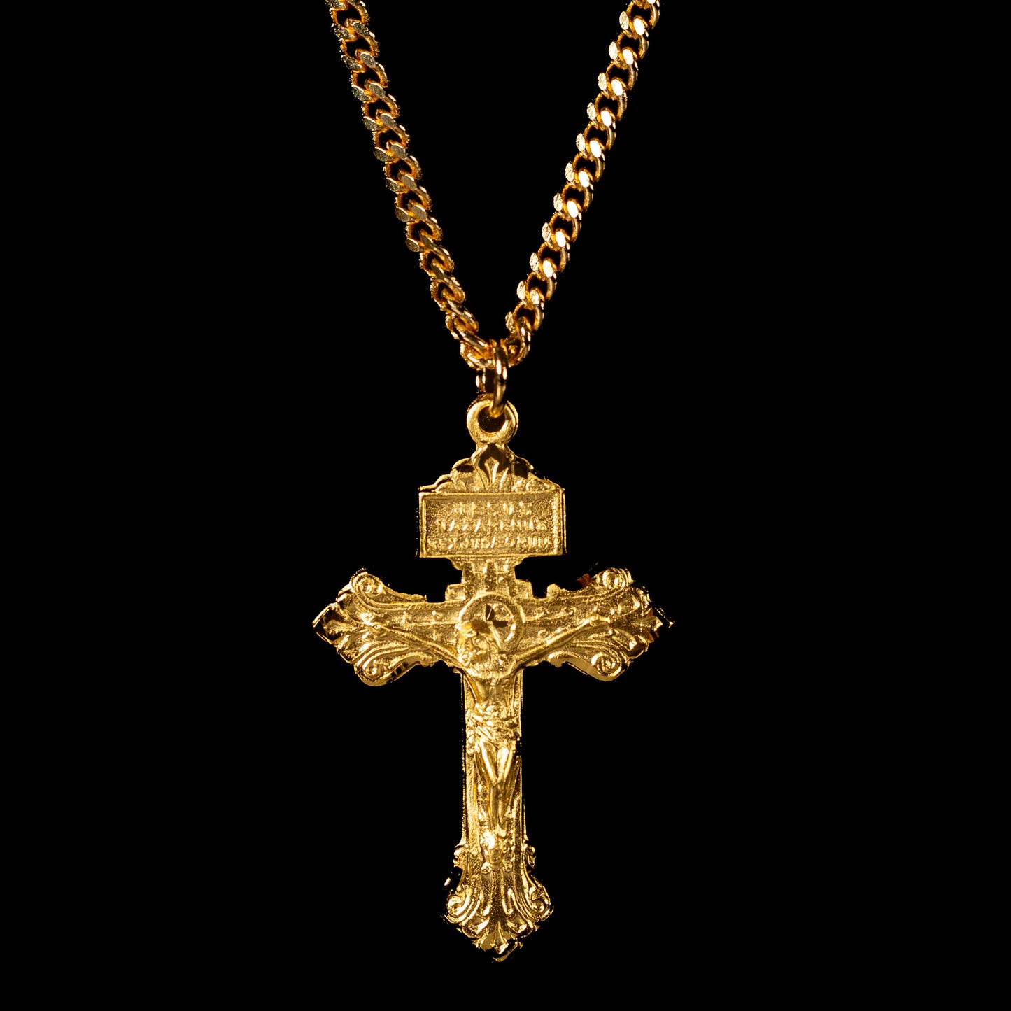 Pardon Crucifix Necklace