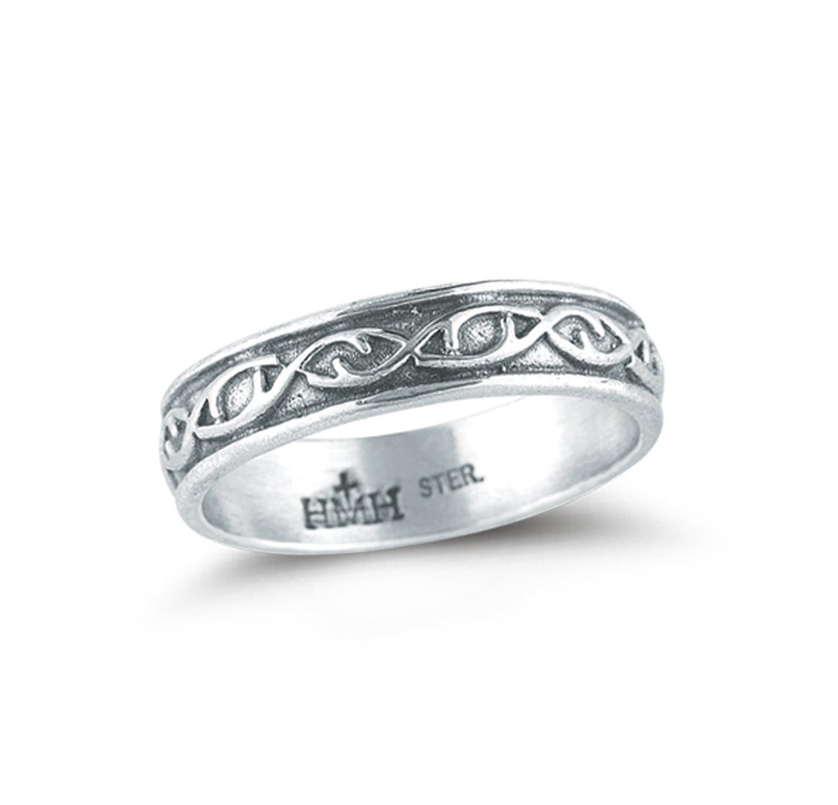 Silver "Crown of Thorns" Ring